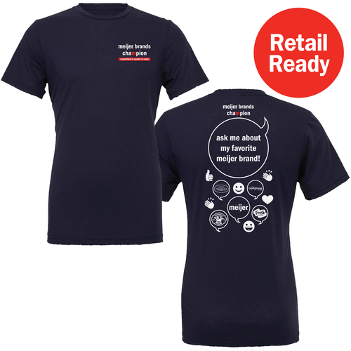 Apparel Retail Ready Meijer Logo Store