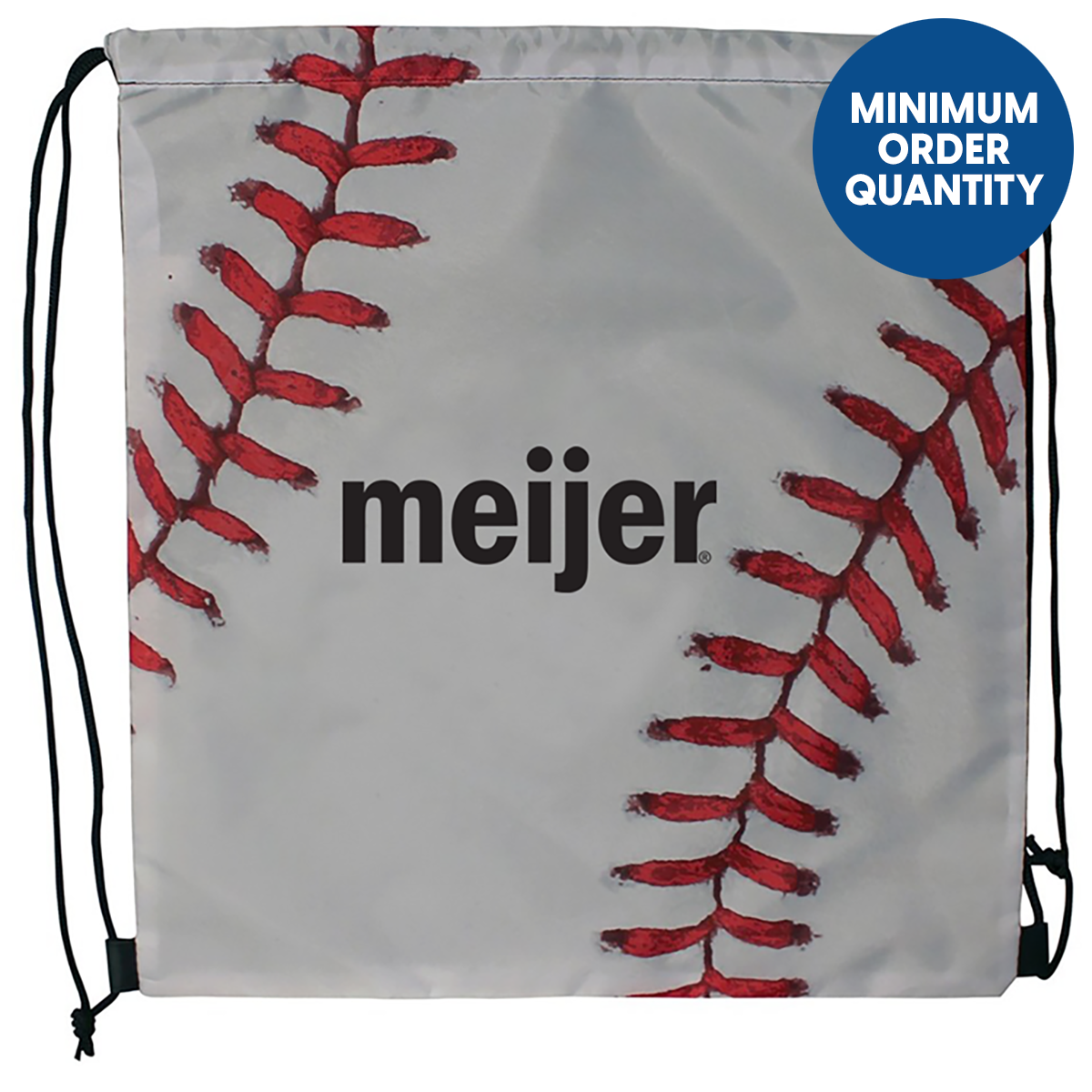 Baseball Drawstring Backpack