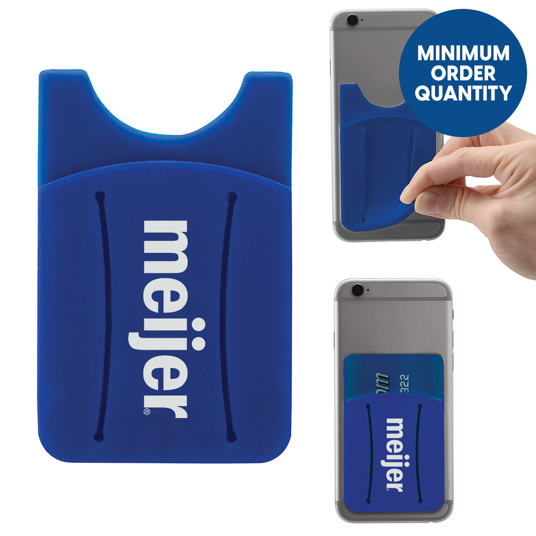 Finger Grip Cell Phone Card Holder - Main Image